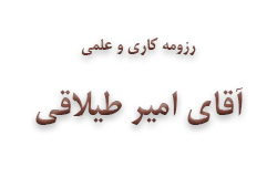 آقای امیر طیلاقی